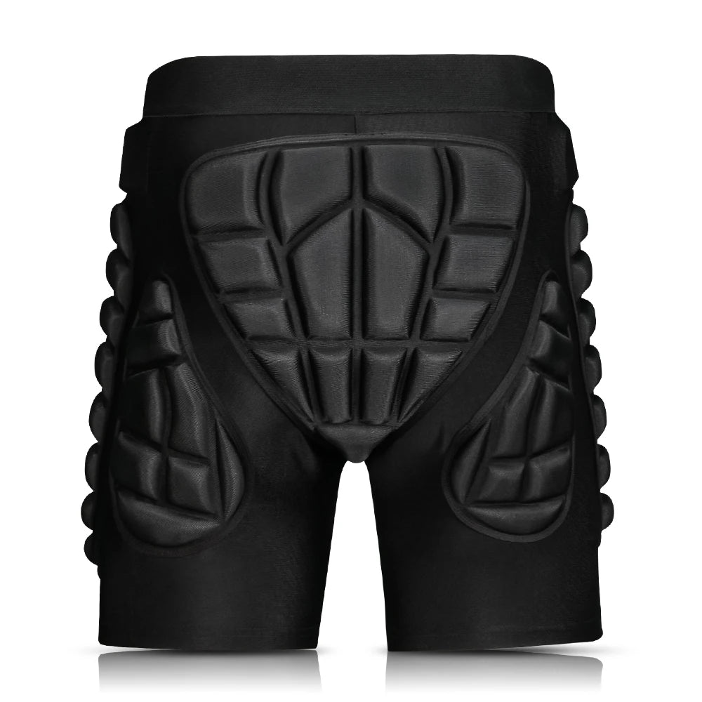 Tomshoo Hip Butt Protective Padded Shorts Armor Hip Safe Shorts Snowboarding Skating Skiing Ride Hip Protection Shorts Men Women