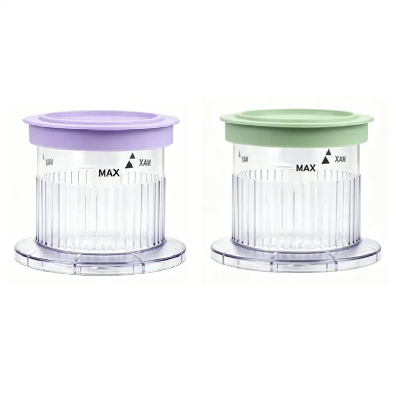 A66Z For Cuisinart Fastfreeze 5-In-1 Ice Cream Maker Compatible- 2 Pack Dessert Cups With Lids