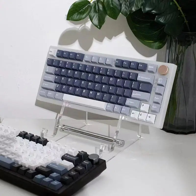 Transparent Acrylic Keyboard Stand, Multi-Layer Display Holder for Mechanical Keyboard Desktop Organizer