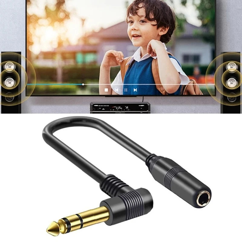 Guitar Extension Cord 6.35 TS Male to 6.35mm TRS Female Cable W3JD