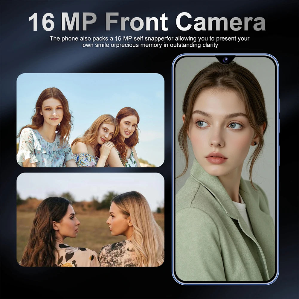 2026 NEW For i17 Pro Max Smartphone Original 7.0HD Cellphones 5G Dual Card Mobile Phones 8000mAh Android 15 Unlocked Cell Phone