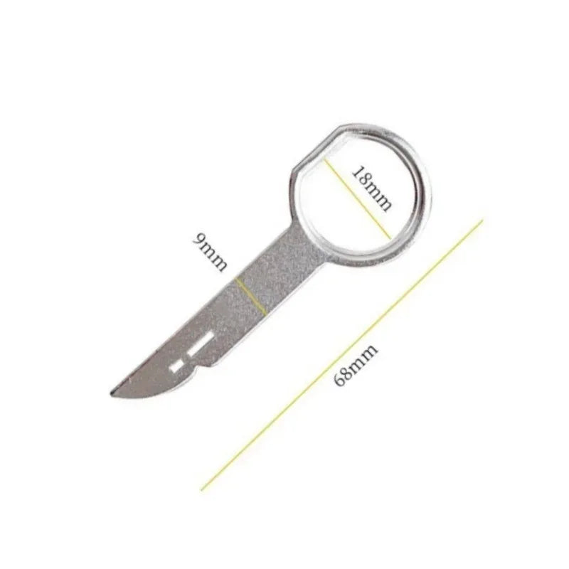 4pcs Radio Removal Key Pin Tool Car Styling Universal Fit for VW Golf 7 6 Passat B5 B7 Touareg Mercedes W203 W213 W204