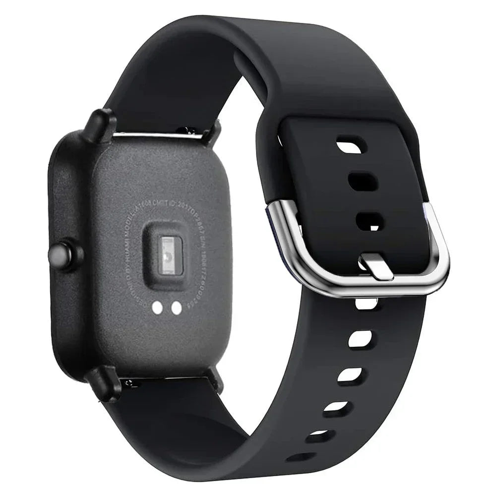 Silicone Strap For Amazfit GTS 4/2e/3/2 GTS2 Mini/GTR 4/3/Pro/2/2e Sport Bracelet Huawei watch Gt 5-4-2e-3-3 pro 20mm 22mm Bands
