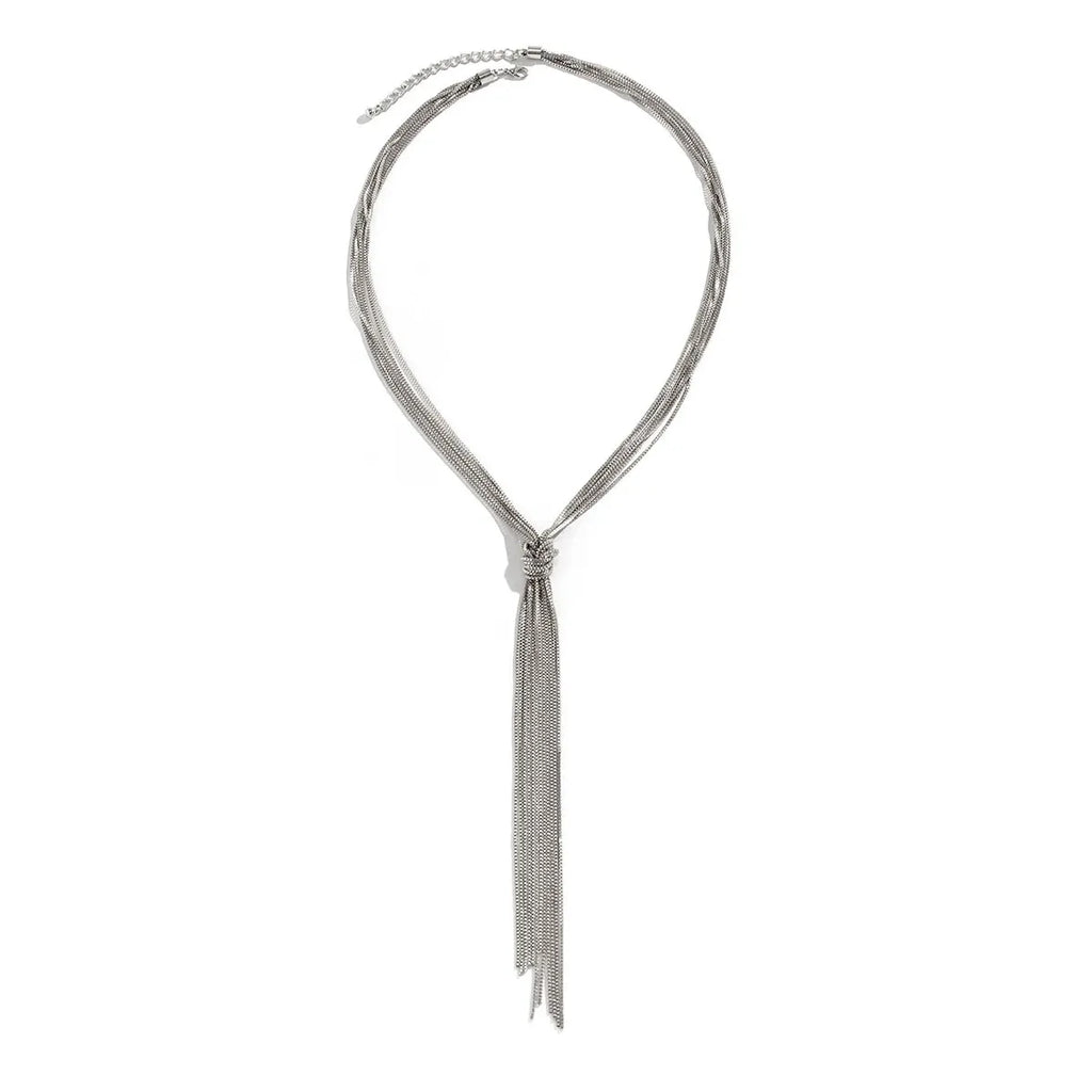 Sexy Goth Adjustable Flat Snake Long Chain Necklace for Women Vintage Weave Twisted Link Chest Choker Aesthetic Neck Jewelry New