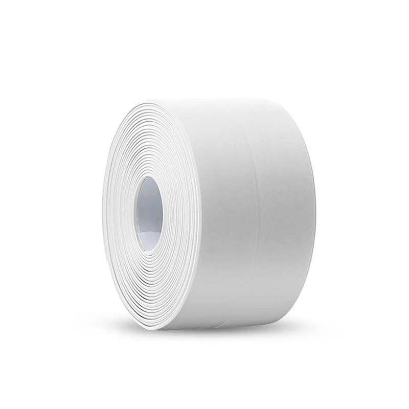3.2M Bath Caulk Tape Self Adhesive PVC Oil-Proof Kitchen Sink Edge Corner Wall Sticker Waterproof Toilet Sealing Strip Tape