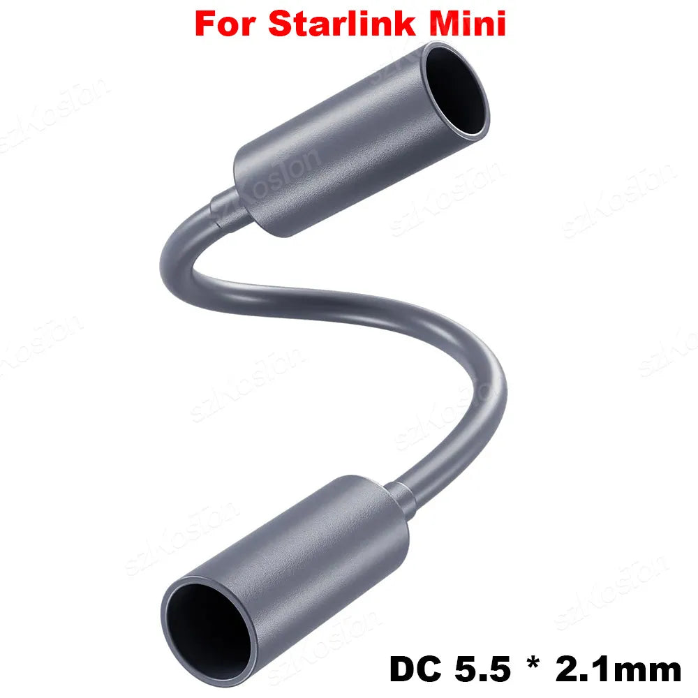 For Starlink Mini Extension Cable DC 5.5 * 2.1mm Female to Female Coupler Adapter Power Cable Connector Waterproof Accessories