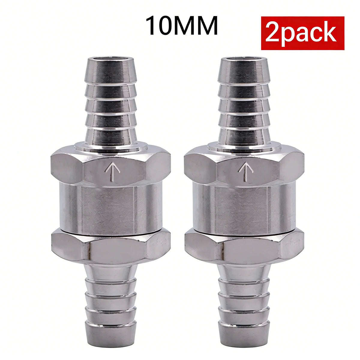 Fuel Non-Return Check Valve 6/8/10/12mm Alum Alloy One-Way for Petrol Diesel Water – Peugeot Renault Low-Pressure Systems