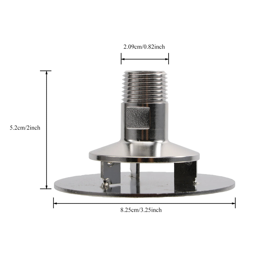 Homebrew Kettle/Keg Sparge Plate with 1/2" Male NPT Stainless Steel 304 Beer Brewing Equipment Mash Tuns