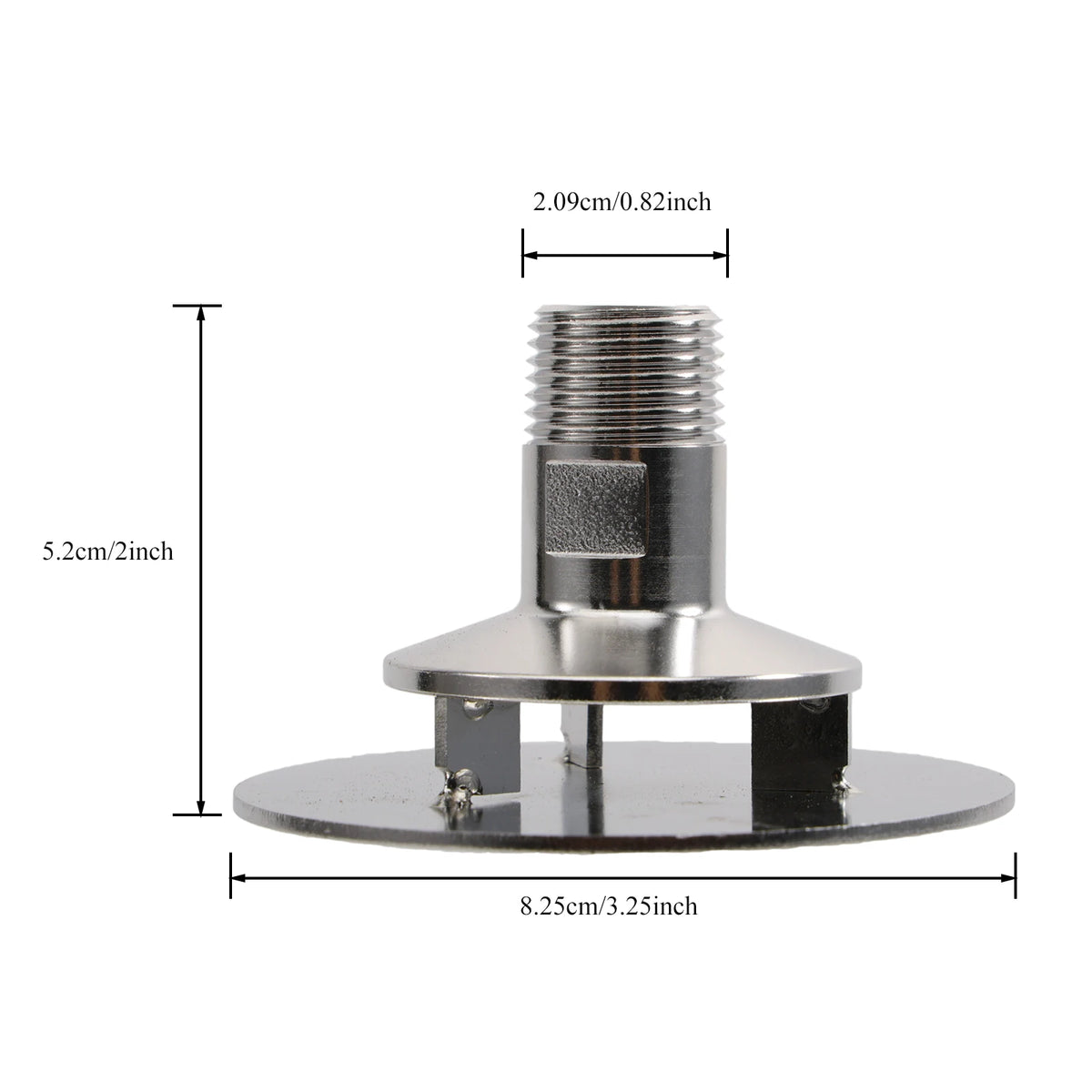 Homebrew Kettle/Keg Sparge Plate with 1/2" Male NPT Stainless Steel 304 Beer Brewing Equipment Mash Tuns