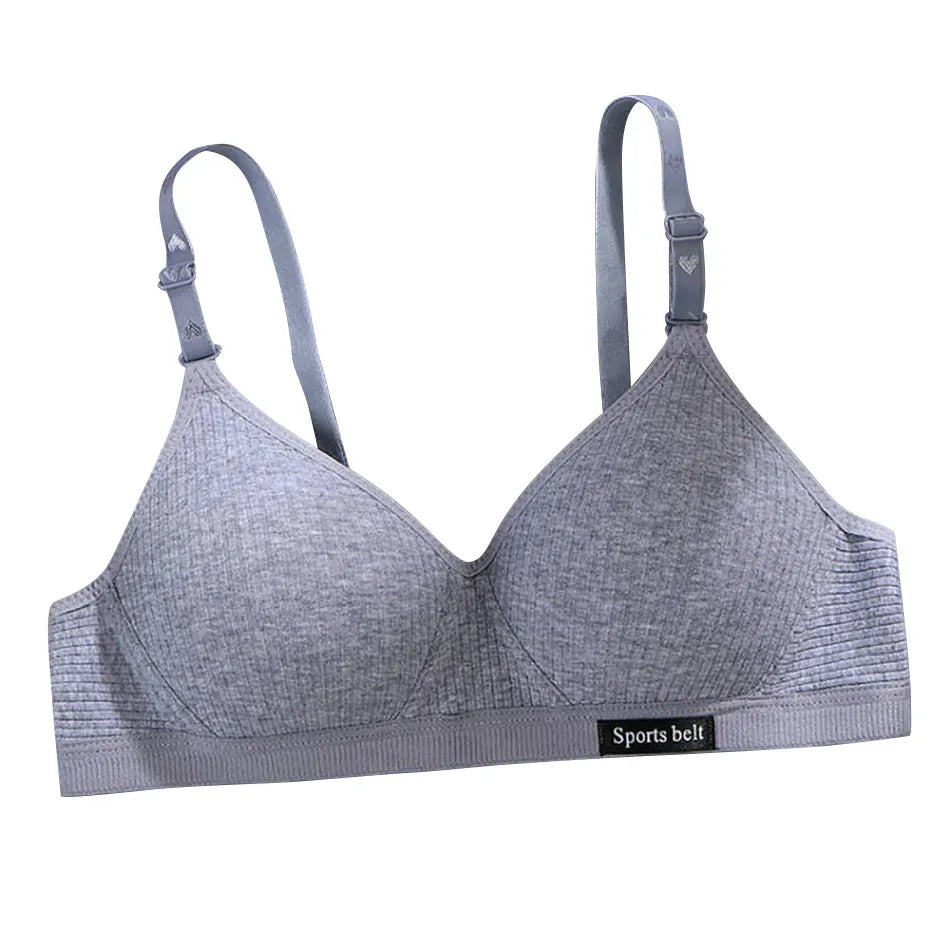 Girl Training Bras Cotton Underwear Back Buckle Design Bralette Adolescent Comprehensive Breathable Teenager Girl Sport Tops Bra