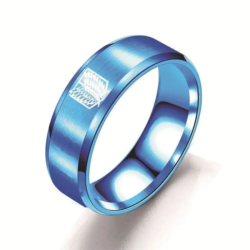 Wing-Emblem Fashion Ring – Five Colors