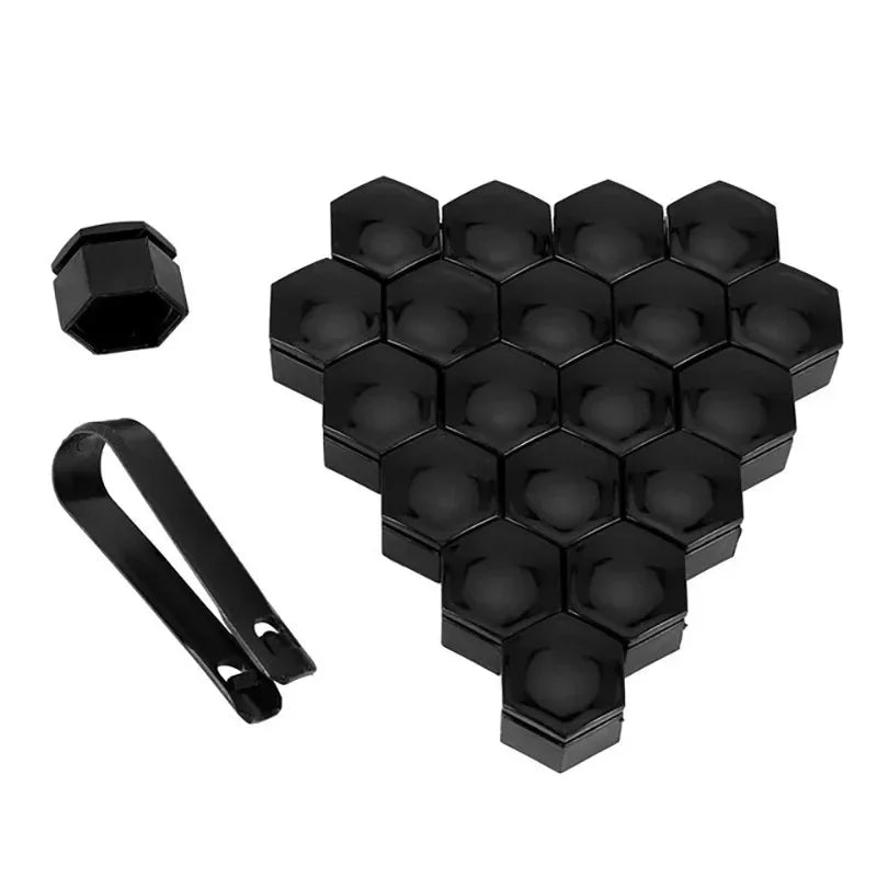 17/21/19mm 20PCS Car Wheel Nut Caps Protection Covers Caps Anti-Rust Auto Hub Screw Cover Car Tyre Nut Bolt Exterior Decoration