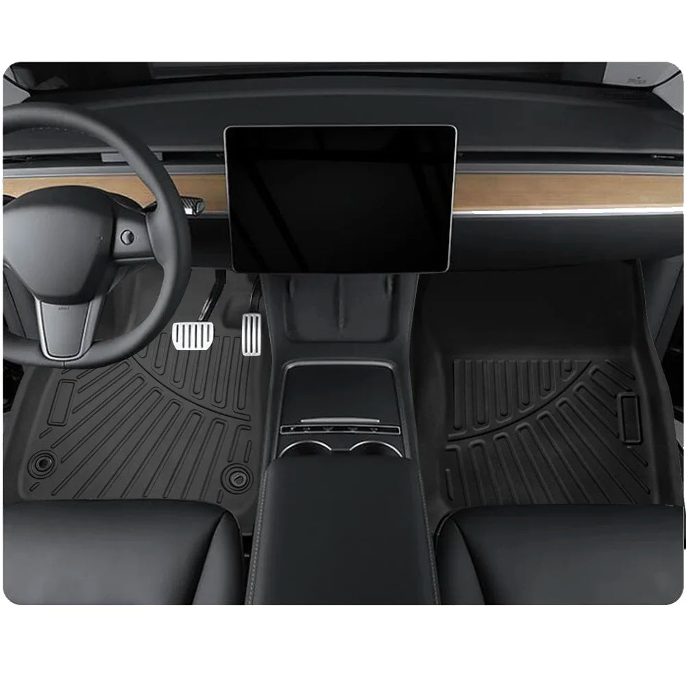 for Honda CR-V 2023 TPE 4pcs Floor Mats Front Rear Cargo Liner Rubber TPE Waterproof Car Accessories