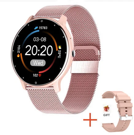LIGE 2026 New Full Touch Screen Smart Watch IP68 Waterproof Sport Fitness Tracker Bluetooth Call Smartwatch for Men Women