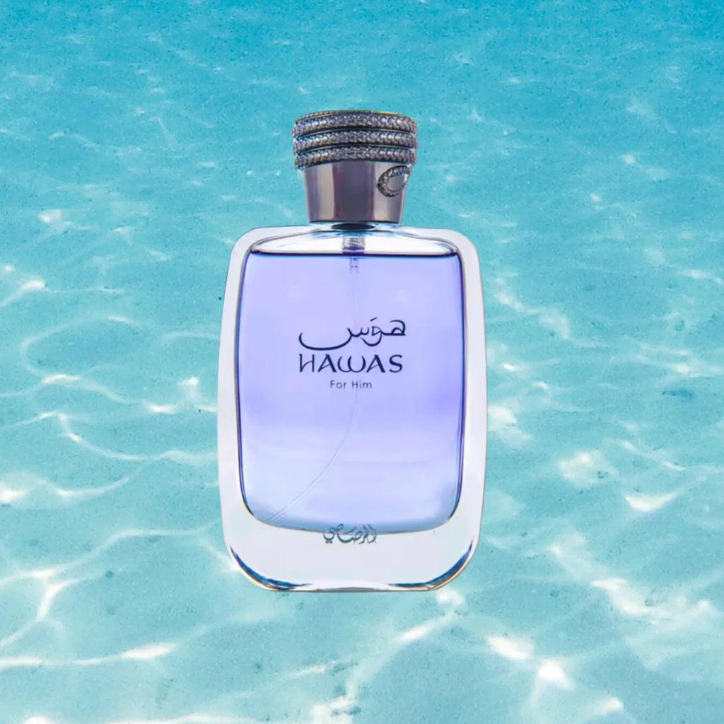 Hawas men's cologne – eau de toilette spray 100ml (3.4oz), premium Arab perfume