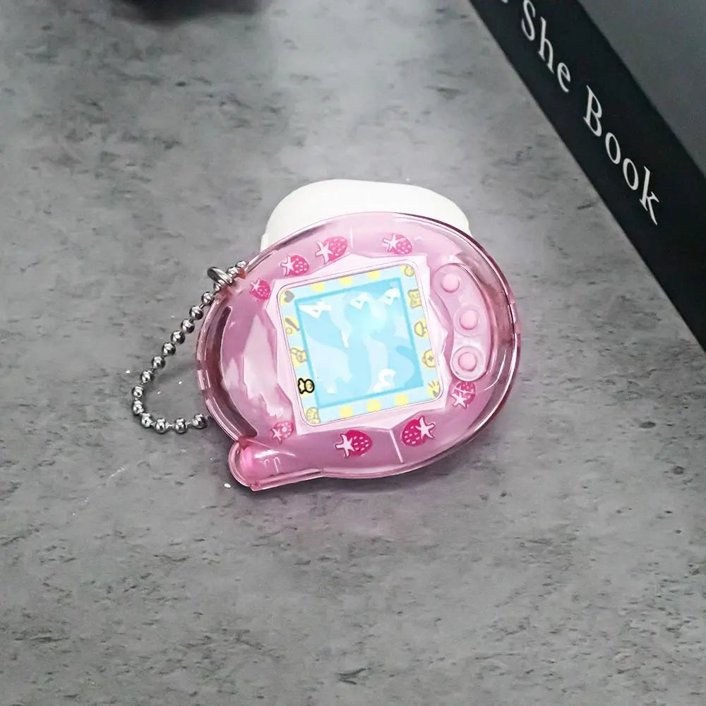 Transparent Protective Case Dustproof Crystal PC Hard Shell Anti-Scratch Full Coverage Clear Cover for Tamagotchi Connection
