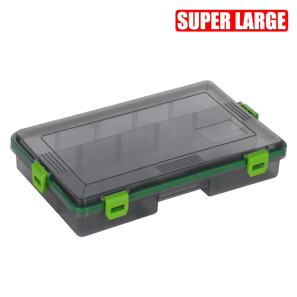 CAZULO waterproof fishing gear box, fishing equipment bait box, fishing hook storage box, fishing tool accessories
