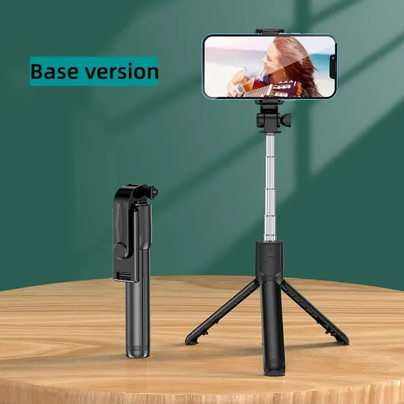 Retractable Wireless Live Broadcast Stand Mobile Phone Live Holder Smartphone Dimmable With Selfie Stick LED Fill Light Video