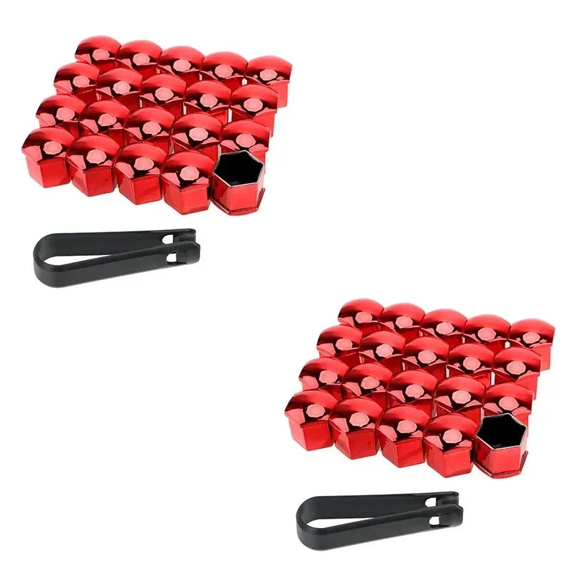 17/21/19mm 20PCS Car Wheel Nut Caps Protection Covers Caps Anti-Rust Auto Hub Screw Cover Car Tyre Nut Bolt Exterior Decoration