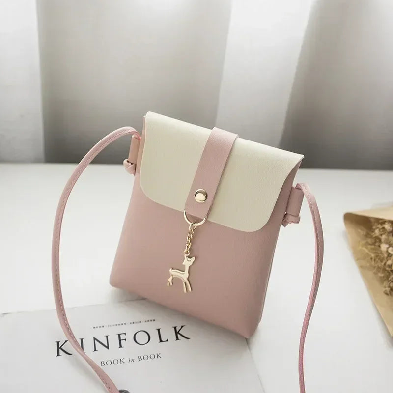 Fashion Small Shoulder Bags for Women Handbags Key Mobile Phone Bag Coin Purse Girls Personality Single Shoulder Crossbody Bags