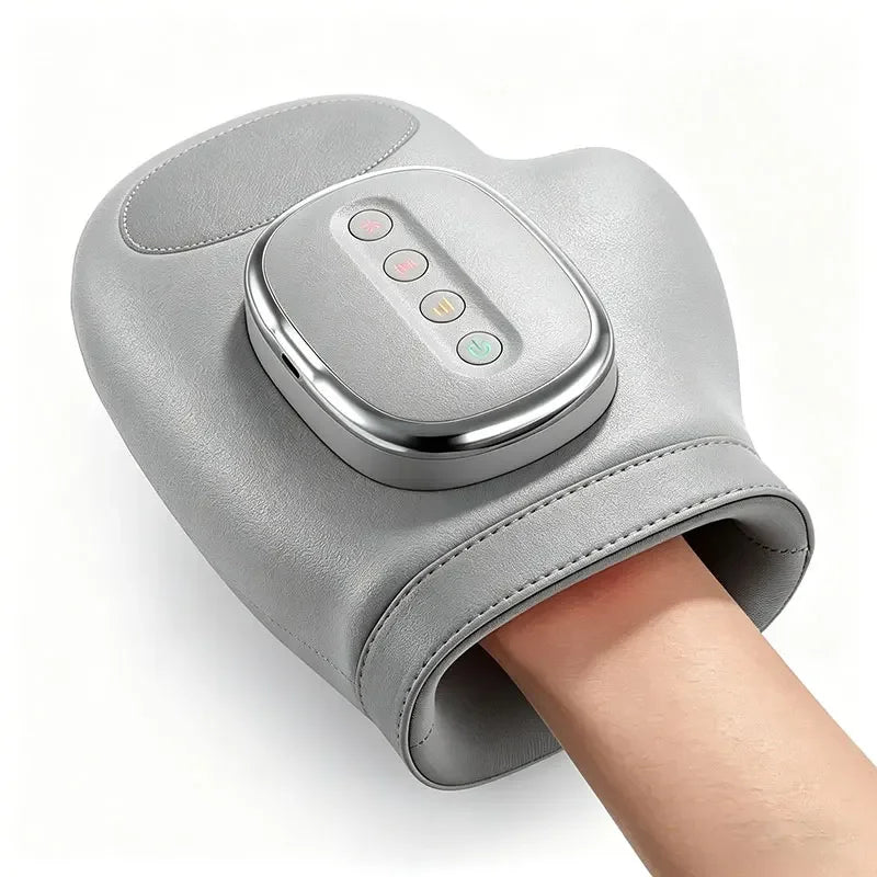 Hand Massager with Airbag Compression Vibration Glove for Hand Muscle Relax Gift for Men Women Wrist Palm Relief Device