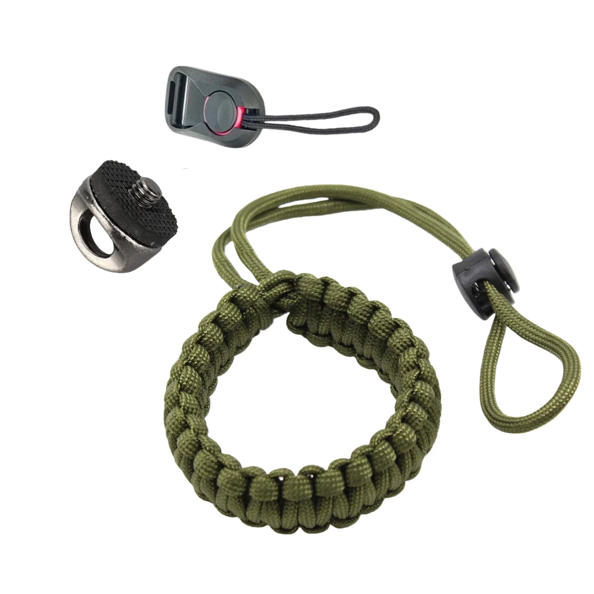 Wrist Strap Anti-Lost Weave with 1/4 Screw for DSLR GO PRO Hero 13 12 11 10 DJI OSMO Action 5 4 Insta360 X5 Accessories