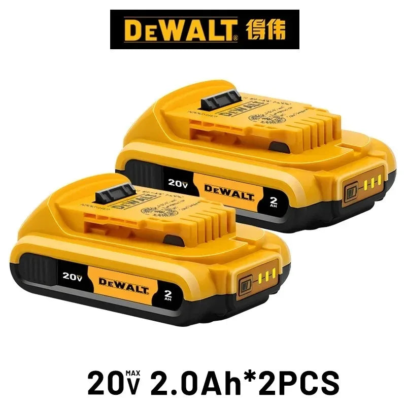 Original Dewalt 20V Battery, 2.0Ah-9.0Ah Battery DCB200 DCB609 DCB206 DCB606 DCD805 For Dewalt Power Tool Replacement Battery