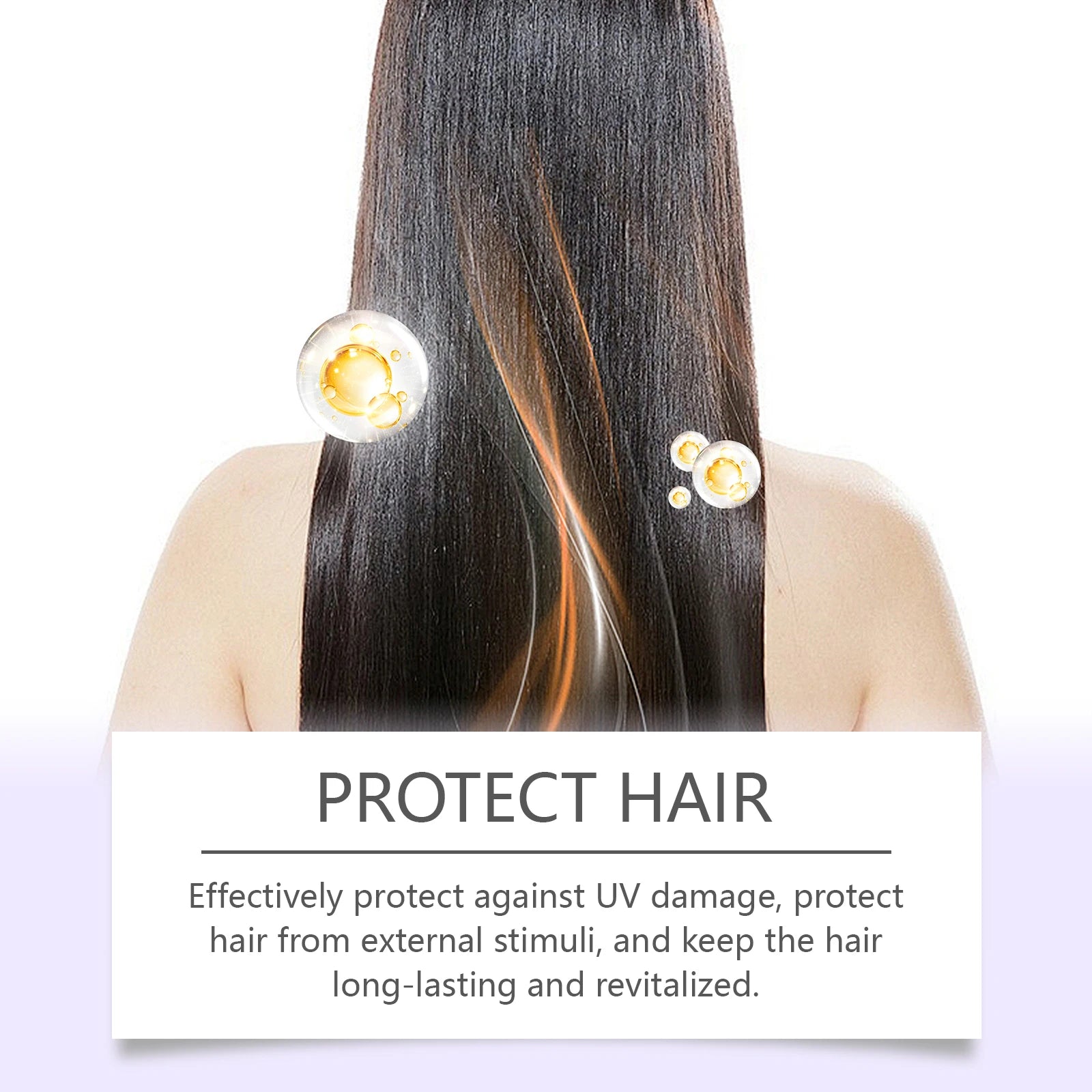 Resveratrol Hair Care Spray Anti Baldness Hair Growth Hair Thickening Repair Damaged Curly Hair Reduce Hair Loss Hair Care Serum