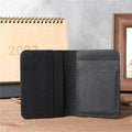 Unisex Genuine Leather Rfid Credit Card Holder Wallet for Women Vintage Small Slim Bifold Men Multi Card Holder Case Purse