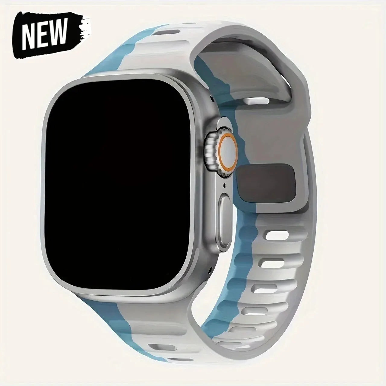 Soft Silicone Strap For Apple Watch Band Ultra 49mm 44mm 45mm 42mm 41mm 42mm 38mm Sport Watchband IWatch Serise 9 8 7 6 Bracelet