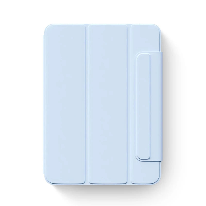ZOYU for iPad A16 11/10th Gen Pro 11 12.9 inch Magnetic Case,For iPad Air 4/5/6/7/8 10.9 Mini 6/7 with Magnetic Detachable Cover