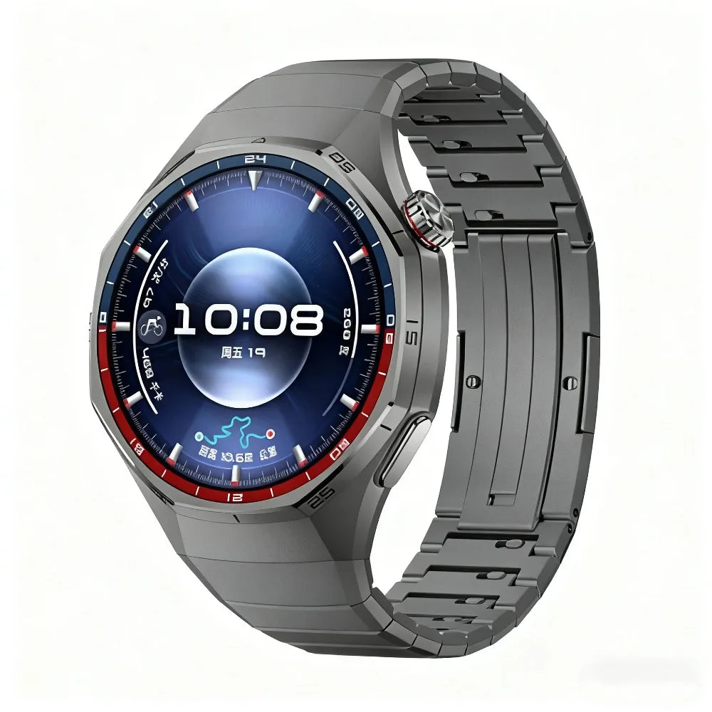 No Gaps Titanium Strap for Huawei Watch GT 6 Pro Luxury Metal Band for Huawei Watch GT6 Pro Quick Release Band