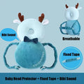 Head Back Protector Baby Protect Pillow Learn Walk Headgear Prevent Injured Safety Pad  prevention Fall Cartoon Bee Kids Pillows