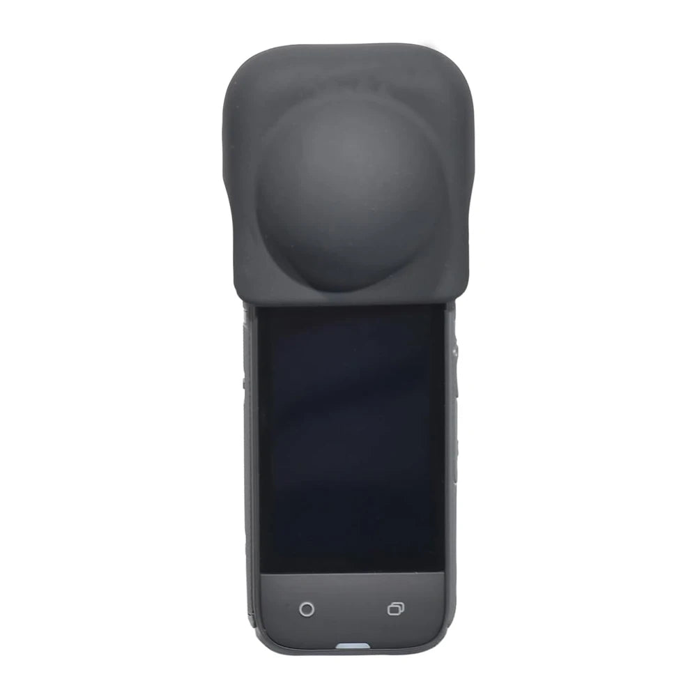 Silicone Lens Cap Protective Cover for Insta360 X3 X4 X5 Panoramic Camera Anti-Scratch Dustproof Lens Guard Accessory