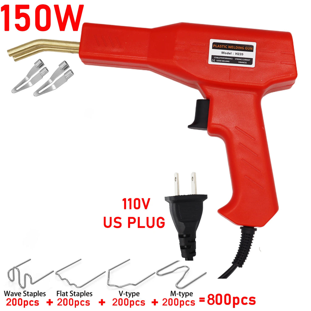 150W High Efficiency Plastic Welding Tool for Hot Stapler Set for Car Bumper Repair