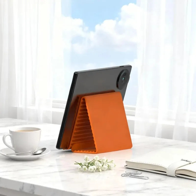 Universal Desktop Holder Multi-Functional Lazy Stand for Phone Tablet Laptop Arbitrarily Foldable Creative Deformation