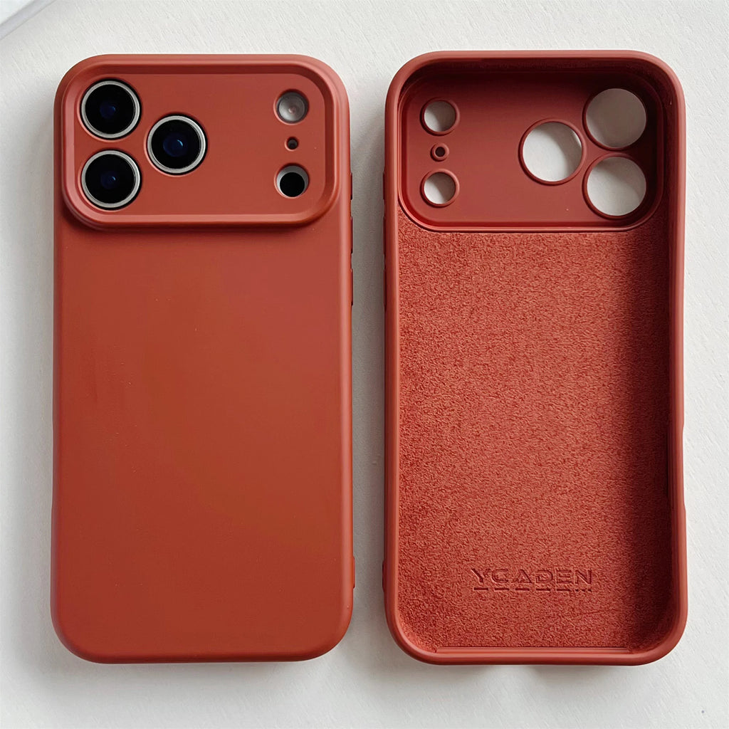 Liquid Silicone luxury Original Cover For iPhone 17 16 17 16 Pro Max 17 Air 16 PLus Case TPU Protect Skin Smooth Shockproof Case