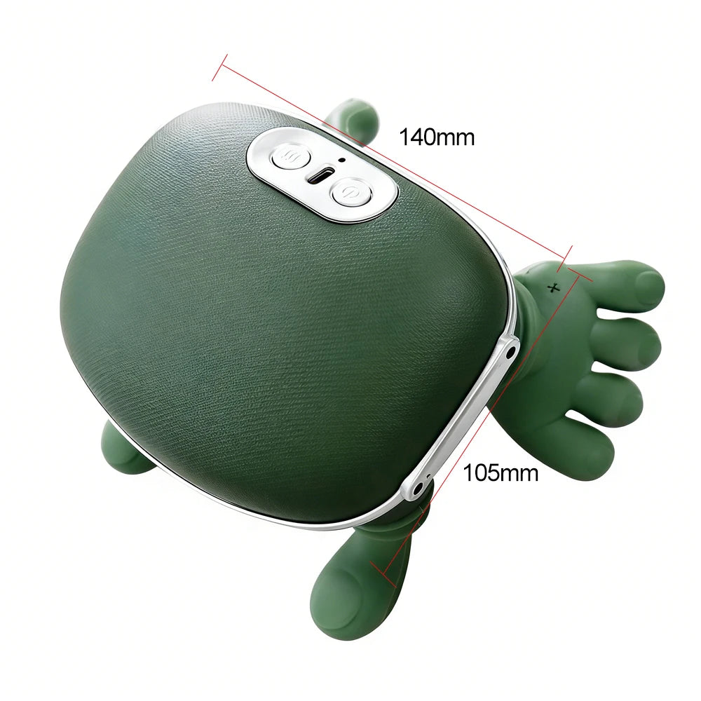 Upgraded Bionic Electric Shoulder and Neck Massager N7 with 3 Modes Massaging Relaxation Shoulder Cloak Waist & Muscle Relief