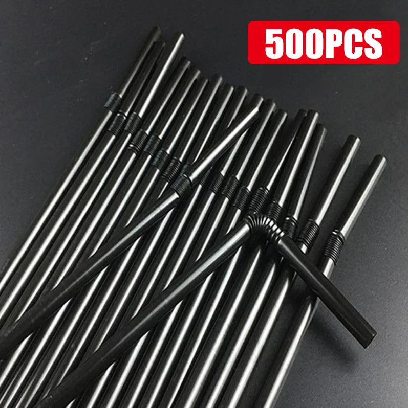 50-3000Pcs Multicolor Kitchen Beverage Straws Rietjes Drinking Straw Cocktail Rietjes Wedding Party Straws Accessories