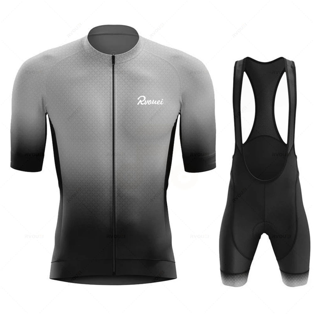 Cycling Jersey 2026 Pro Team Rvouei Men Bicicleta Set Racing Bicycle Clothing Suit Breathable Mountain Bike Clothes Sportwears