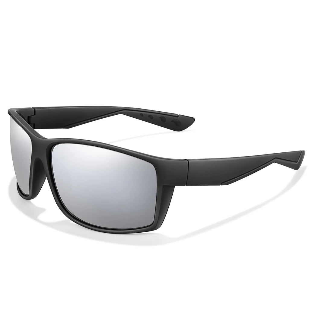 Luxury Square Vintage Polarized Windproof Cycling Sunglasses UV400 Male Eyewear Men Women Fashion Travel Driving Fishing Glasses
