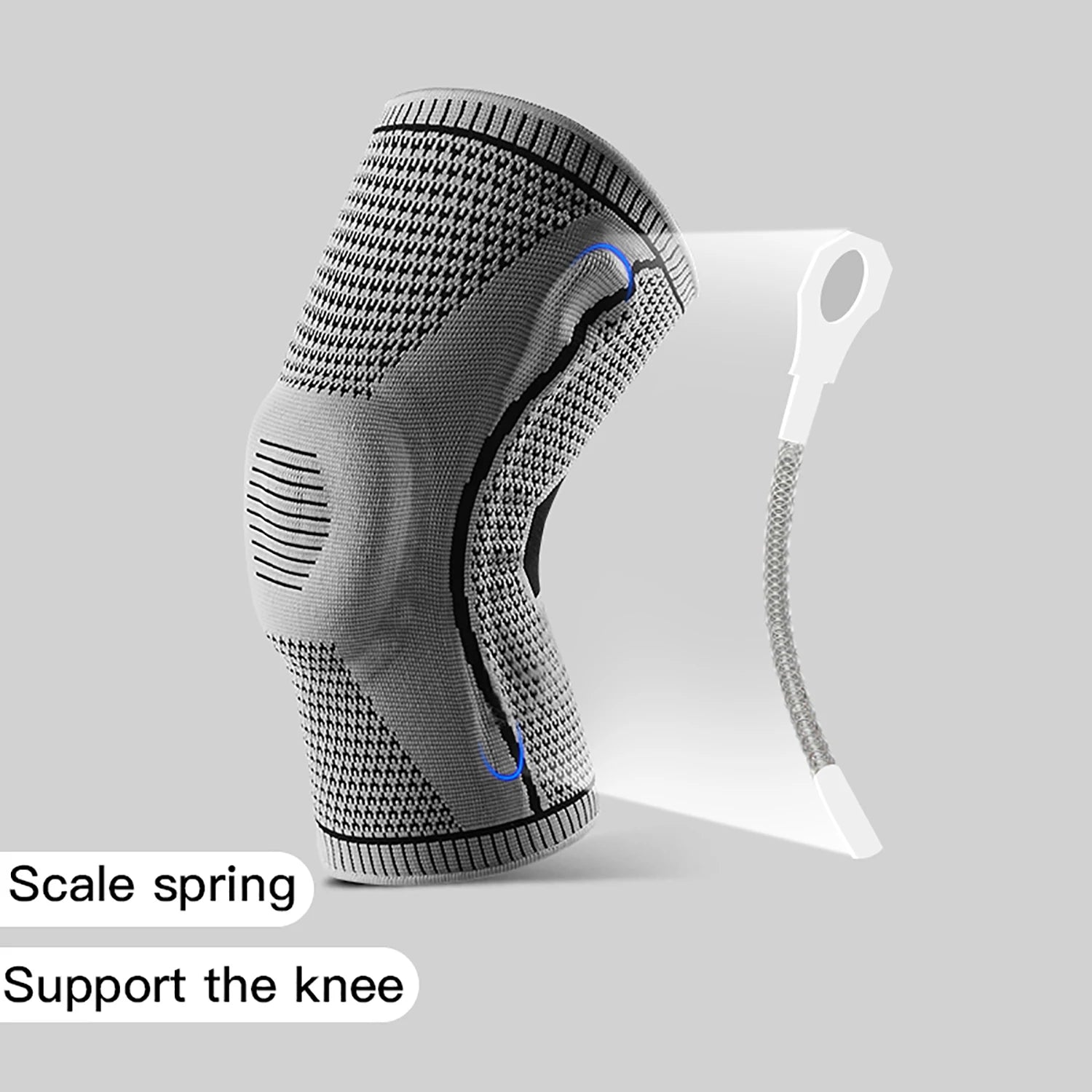 Double Compression Knee Sleeve Support for Knee Pain Sports Running Gym Joint Pain Relief Meniscus Tear Injury Recovery