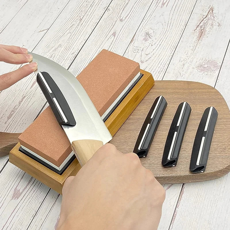 15 Degrees Fixed Angle Knife Sharpener Angle Guide Professional Sharpening Accessories Kitchen Knife Holder Whetstone