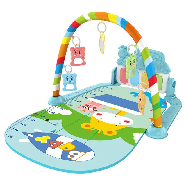 New Baby Activity Fitness Gym Rack 0-1 Year Old Newborn Educational Music Pedal Piano Toddler Toy Gift Mother and Child Supplies