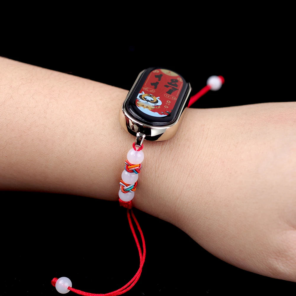 Mi Band 10 9 8 7 6 5 Strap New Design Bracelet for xiaomi Smart Band 8 NFC Wristband Twist Rope Mi 9 10 Accessories
