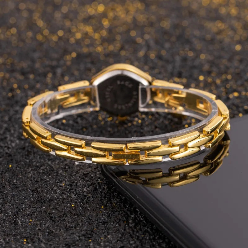 Elegant Small Dial Women's Watches Luxury Brand Gold Wrist Watches for Woman Simple Dress Ladies Quartz Watches Reloj De Mujer