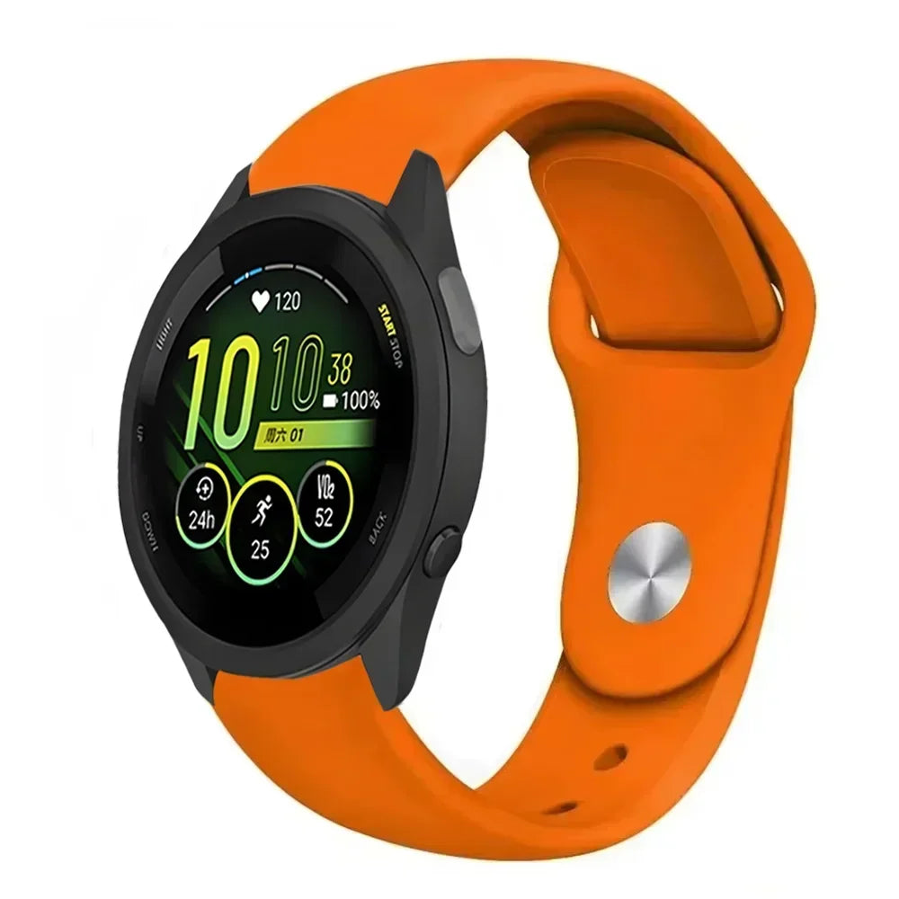 18mm 20mm 22mm Silicone Strap for Gramin Venu 3 3S 2 Active 5 Vivoactive 5 Bracelet Garmin Forerunner 165 55 965 265 265S Correa