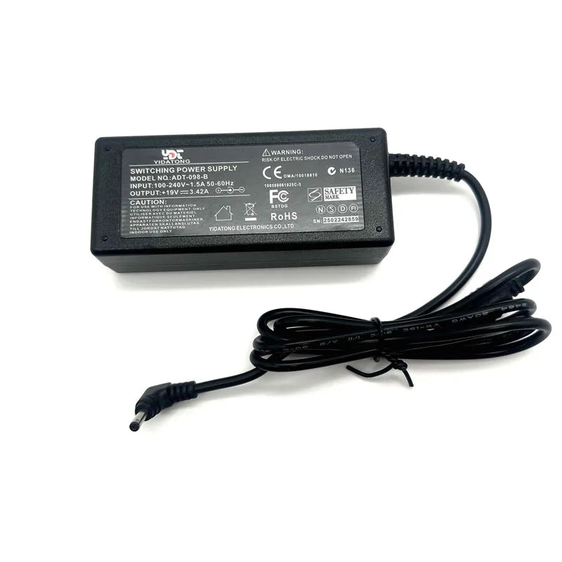 19V 3.42A 65W 3.5*1.35mm 3.5x1.35 mm AC Adapter Power Supply Charger for Laptop Chuwi CoreBook X