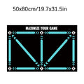 1Pc Soccer Ball Control Training Mat | Stable and Silent Rubber Base | Digital Guidance Design,Improve Ball Sense,Daily Training