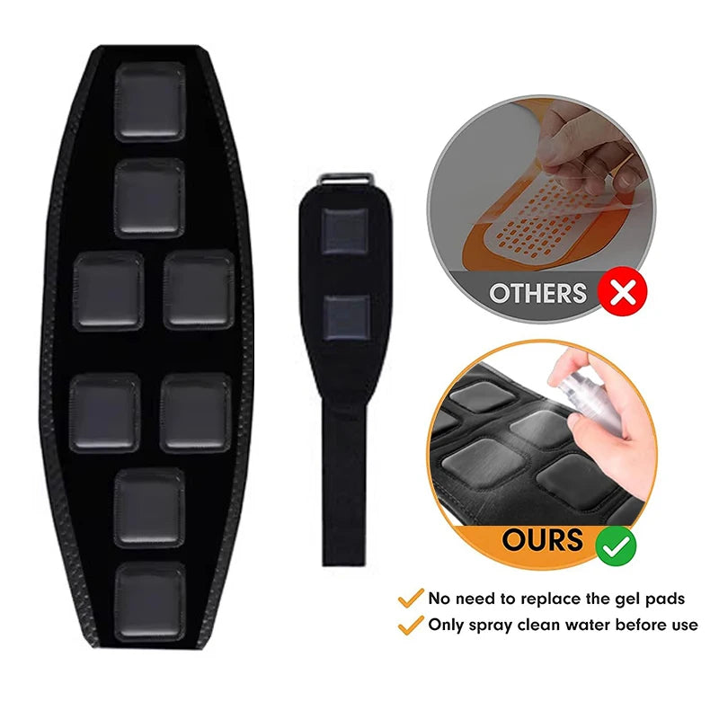 Muscle Toner Waist Abdominal Toning Belt Abs Trainer Muscle Training Workout Home Gym Fitness Equipment